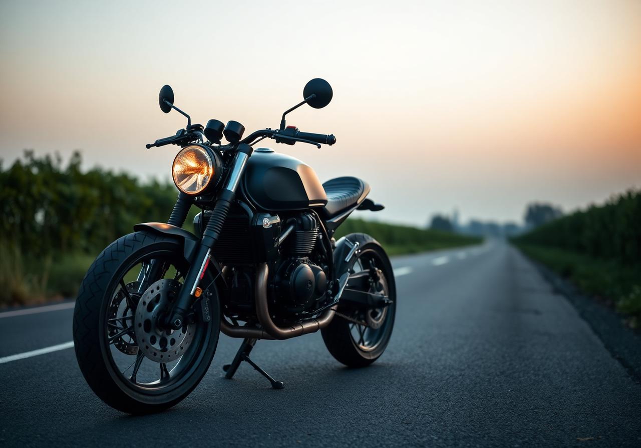 Motor op de weg — Het Groene Rijden motoropleiding